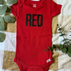 Gerber Red Baby One Piece